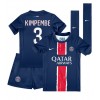 Paris Saint-Germain Presnel Kimpembe #3 Heimtrikot 2024-25 Kurzarm (+ kurze hosen)